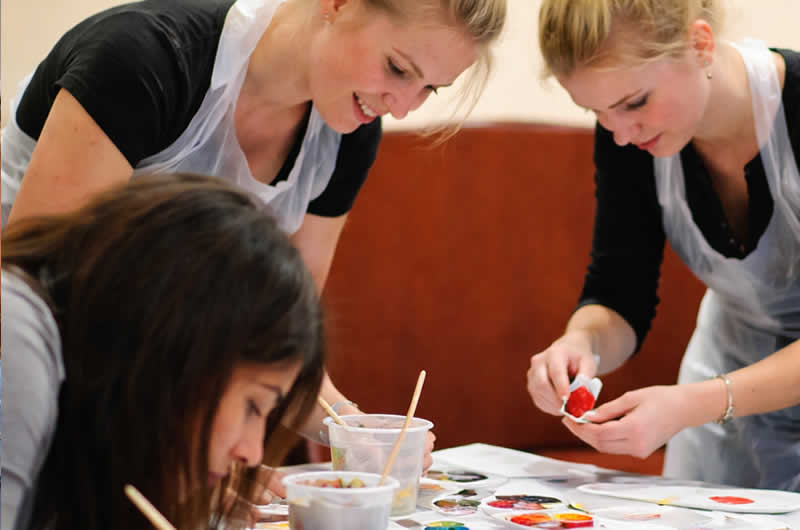 Kreatives Teambuilding -  FIRMEN MALEN