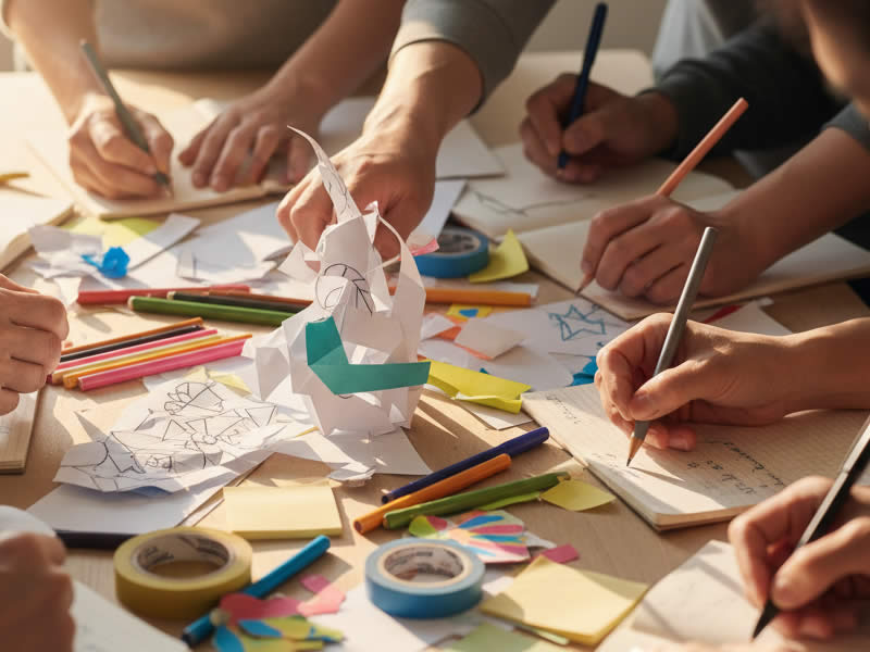 ART.in.use-Kreaitves Arbeiten für das Rollenverständnis im erfolgreichen Team