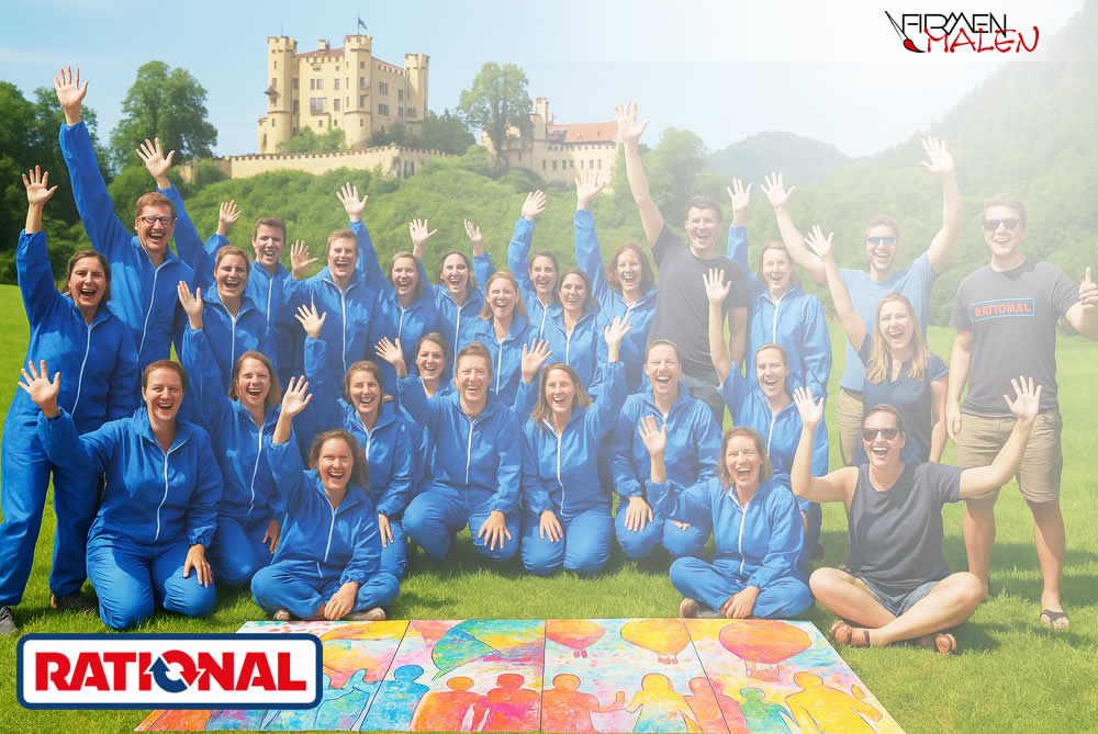 FIRMEN MALEN – mit Rational AG in Schwangau