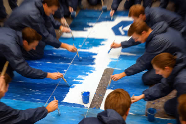 FIRMEN MALEN -ACTION!-Painting